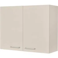 nobilia® Hängeschrank "Laser", vormontiert, mit zwei Einlegeböden, Breite 90 cm
