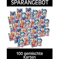 Topps Sammelkarte Topps Champions League 2017/18 Trading Cards - 100 gemischte Karten