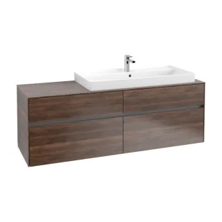 Villeroy & Boch Collaro Waschtischunterschrank C03000VH 160x54,8x50cm, Waschtisch rechts, Arizona Oak