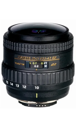 Tokina AT-X 10-17mm 1:35-45 AF DX NH [für Nikon] schwarz