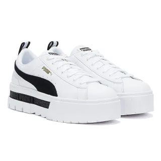 Puma Mayze Damen Weiß / Schwarz Sneakers