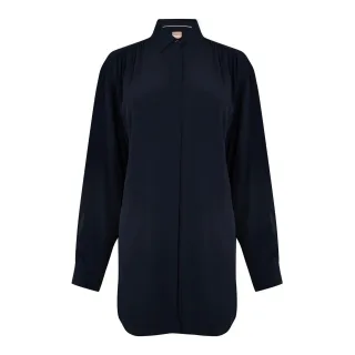 Boss - "Benika" Bluse für Damen, Langärmlig (Dunkelblau)