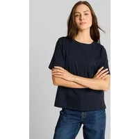 TOM TAILOR T-Shirt T-Shirt Boxy Fit T-Shirt mit Brusttasche