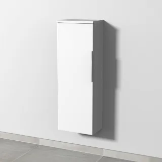 Sanipa 3way Mittelschrank mit 1 Tür, Weiß-Soft, UM16643 UM16643