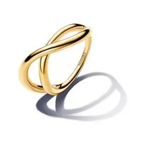 Pandora Fingerring Pandora Organisch Geformter Unendlichkeitsring 163318C00 Damenring
