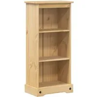 vidaXL Bücherregal Bücherregal Corona 46x29x100 cm Massivholz Kiefer, 1-tlg.