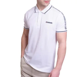 Lambretta - "SS24" Poloshirt verklebt für Herren (Weiß)