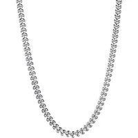 Firetti Edelstahlkette Schmuck Geschenk Edelstahl Halsschmuck Halskette Weizenähren