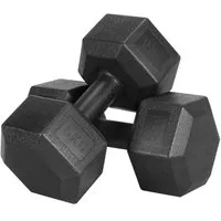 Yaheetech Kurzhantel 8/10/12/15/16/20 kg, (2er Set), 2er Kurzhanteln Hanteln Set für Krafttraining oder zu Hause