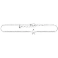 THOMAS SABO Fußkette Seestern-Optik
