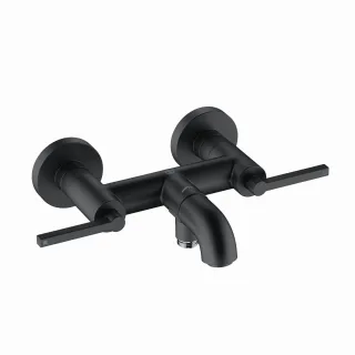 Kludi NOVA FONTE Wannenarmatur PURISTIC mattschwarz, 205403915 205403915