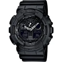 CASIO G-SHOCK Chronograph GA-100-1A1ER, Quarzuhr,Armbanduhr,Herrenuhr,digital, bis 20 bar wasserd.Resinarmband
