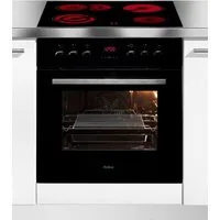 Amica Elektro-Herd-Set EHC 933 333 S, Sicher kochen, bester Überblick – Reinigung im Handumdrehen