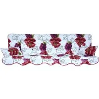 Kühnemuth Auflagekissen Auflagen Set für Hollywoodschaukeln Sitzkissen 180x50 cm Design 146