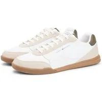 Tommy Hilfiger LOPRO LTH MIX RWB Slip-On Sneaker Freizeitschuh, Halbschuh, Schlüpfschuh mit Kontrastbesatz an der Ferse