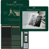 Faber-Castell Bleistift Faber-Castell Bleistifte Castell 9000 & Pitt Graphite Matt, 2x8er Set