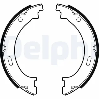 Delphi Bremsbacken hinten Jeep Cherokee Commander Grand