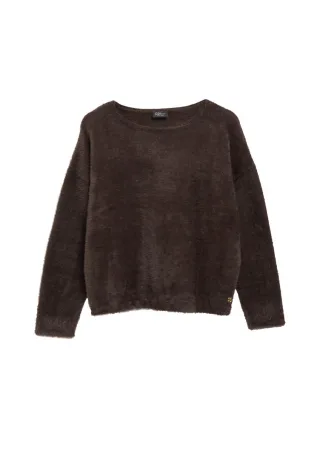 s.Oliver BLACK LABEL - Strickpullover braun - Gr. - 38