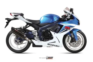 Sport Auspuff MIVV Suono Steel Black Suzuki GSX-R 600 / 750 Bj. 2011-2016 Typ: C3 / C4 (EURO-3) +ABE