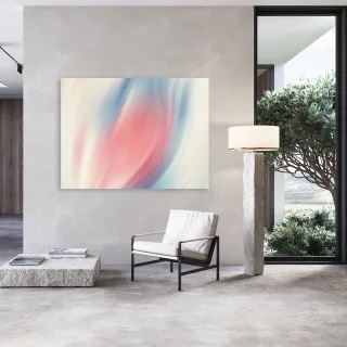 queence Acrylglasbild "Wanddeko in Pastelltönen" Abstrakt  Abstrakte  Formen  Gemälde  Kunst 1 Stk. tlg. Kunstdruck in Galeriequalität inkl. rückseitigem Aufhängesystem