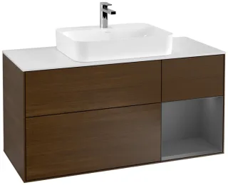 Villeroy & Boch Waschtischunterschrank Finion G42 1200x603x501mm Wandbel WT mit., G421GKGN G421GKGN