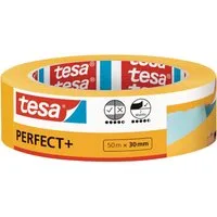 tesa Kreppband tesa Malerband Perfect+ 50 m x 30 mm, gelb