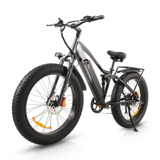 [EU DIRECT] CMACEWHEEL TP26 Electric Bike 48V 18Ah 500W(Peak 950W) 26*4.0 Inch Electric Bike 55KM Mileage Range Max Load