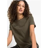 bonprix T-Shirt bequeme Passform, Kurzarm, mit Rundhalsausschnitt