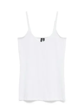 VERO MODA - VMMAXI MY SOFT V SINGLET JRS NOOS Bright White - Gr. - XL