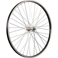 Talson Fahrrad-Laufrad 26 Zoll Aluminium Kastenfelge Vorderrad Vorderfelge mit Muttern