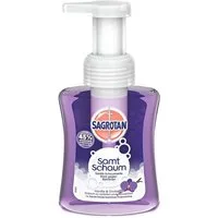 SAGROTAN Flüssigseife Vanilla & Orchidee, Schaumseife mit Dual-Effekt, 250 ml