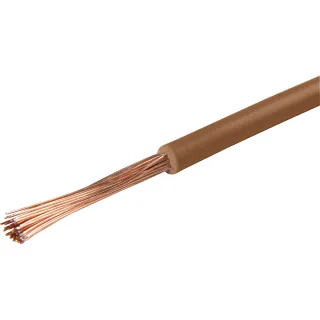HERTH&BUSS Kabel, FLY, 1x 2,5mm², 50m braun - 51275109007