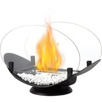 Olvy Tischfeuer Olvy Tischkamin - Tischfeuer Komplettset - 32CM - inkl