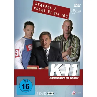K 11 - Kommissare im Einsatz Staffel 2 Folge 81-100 [4 DVDs]