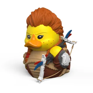 TUBBZ Erstausgabe Aloy Sammler-Vinyl-Gummientenfigur - Offizielle Horizon Forbidden West-Merchandise - Aktion PC & Videospiele