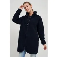 OXMO Kurzmantel OXTova Teddymantel mit Stehkragen