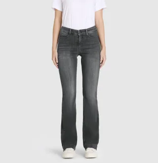 MAC - MAC JEANS - DREAM BOOT, Authentic mega flex grau - Gr. - 32