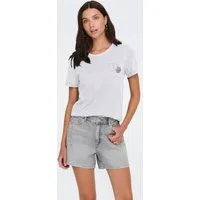ONLY Kurzarmshirt ONLKITA LIFE LUX ICON S/S PRINT TOP JRS