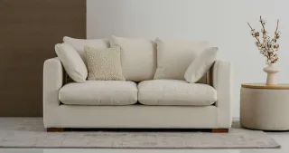 Home affaire 2-Sitzer "Comfy" extra weich und kuschelig, Füllung mit Federn und Daunen
