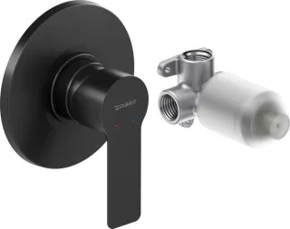 Duravit D-Code Einhebel-Brausemischer Unterputz Set DC4210007046