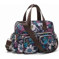KONO Handtasche Damenhandtasche, Wasserdicht mit Blumenmuster