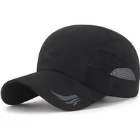 Bwecuy Baseball Cap Baseballkappe für Herren und Damen, Sonnenmütze verstellbar, einfarbig Atmungsaktiv, Unisex, Einheitsgröße Basecap für Outdoor & Alltag
