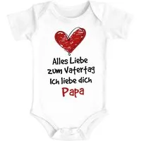 MoonWorks Body Baby Body Alles Liebe zum Vatertag Geschenk Papa Vatertagsgeschenk