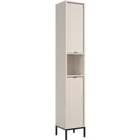 BASIC by Balculina Hochschrank Lucera Hochschrank, Badezimmerschrank BxHxT 32x195x32 (1-St) Breite 32 cm, Tür L/R montierbar