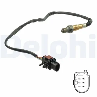 Delphi Lambdasonde vor Katalysator Ford ES21171-12B1