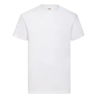 Fruit of the Loom - "Valueweight" T-Shirt für Herren/Damen Unisex (Weiß)