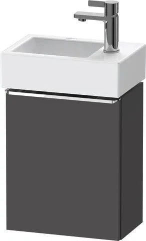 Duravit D-Neo Waschtischunterbau wandhängend Graphit Matt 364x222x440 mm - DE4218L10490000 DE4218L10490000