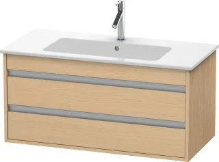 Duravit Ketho Waschtischunterbau wandhängend Natur Eiche Matt 1000x475x480 mm - KT643003030 KT643003030