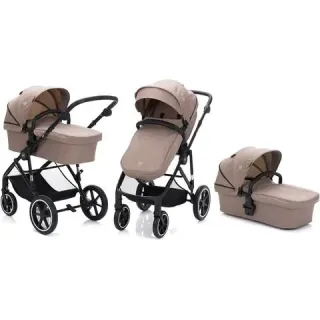 Fillikid Kinderwagenset Fill Leopard Air Sand Melange