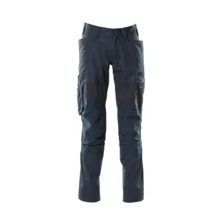 MASCOT Herren Hose mit Knietaschen ACCELERATE Schwarzblau 60 - 18579-442-010-90C60